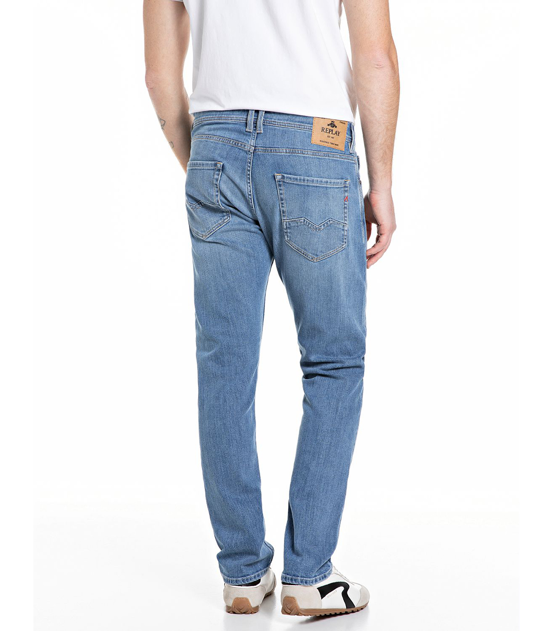 コンフォートROCCO インディゴストレッチデニム 詳細画像 ブルー 2